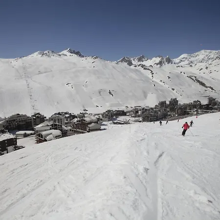 Odalys Le Rond Point Des Pistes Апарт-отель Тинь